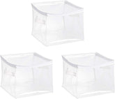 Amazon Basics Clear Zippered Organizers, 3-Pack